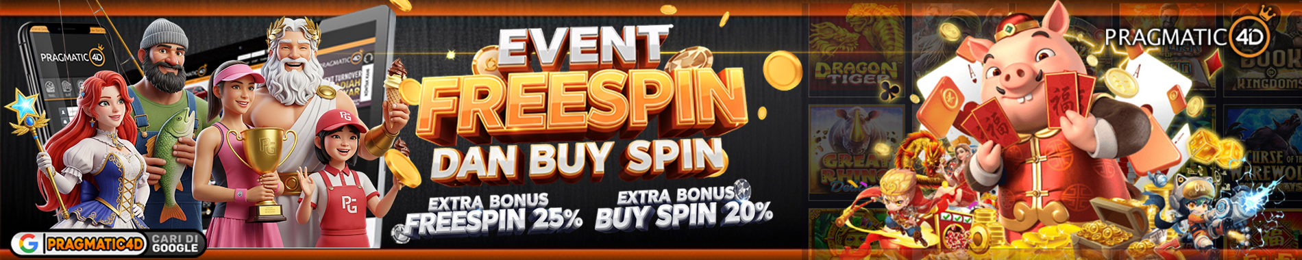 Event FreeSpin dan Buy Spin